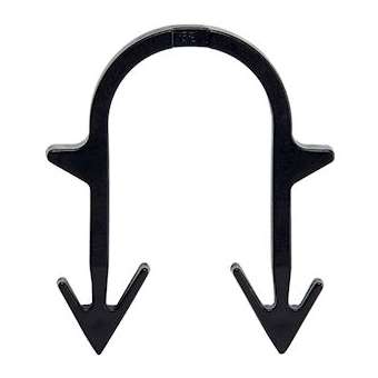 Agrafe pour plancher chauffant largeur 20 mm, hauteur 60 mm polyéthylène (x 300)|Bizline-BIZ400158