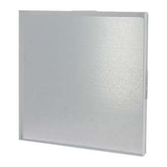 Trappe de visite fermeture magnétique à carreler en acier galvanisé 30 x 30 cm|Bizline-BIZ400303