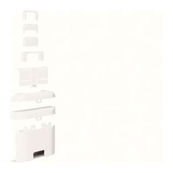 Té, Dérivation, 3D Blanc Paloma|Hager-HAGATA125089010