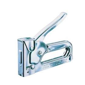 Agrafeuse chromée pour agrafes rectangulaires.|Agi robur-AGI351017