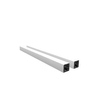 2 pieds de 2400 mm de long, en Ral 9010 Brillant|Irfts-IRFPGFT24L90101A