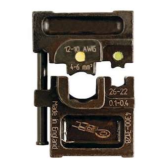 Matrice de sertissage pour connecteurs pré-isolés 0.1-0.4/4-6 mm²|Bizline-BIZ700264