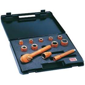 coffret 3/8' cle a cliquet, douilles cei|Catu-CATMO-69308-23