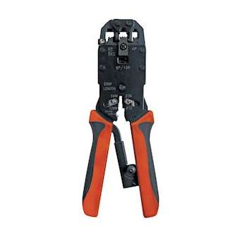 Pince à sertir les connecteurs RJ45, RJ11 et RJ12|Bizline-BIZ700587