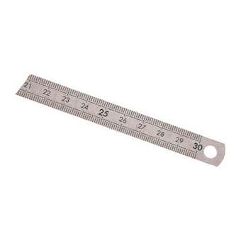 Réglet inox 30 cm|Bizline-BIZ700505