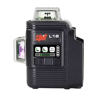 Laser vert 360DEG L18 18V (outil nu + accessoires)|Spit-SPT054558