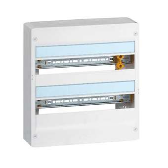 Coffret Drivia 18 modules 2 rangées IP30 IK05 - Blanc RAL9003|Legrand-LEG401222