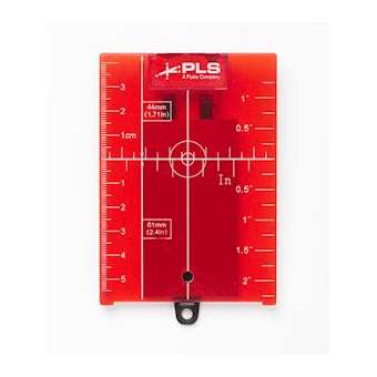 Cible réfléchissante magnétique rouge|Fluke industries (electrique)-FLEPLSRRT4