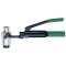 Poinçonneuse hydraulique manuelle tête coudée avec emporte-pièce ISO 16 à 40