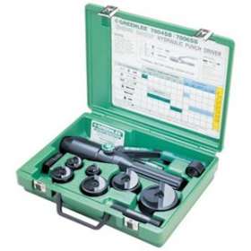 Coffret d'emporte-pièce SLUG-BUSTER avec poinçonneuse hydraulique manuelle 7804E|Klauke-KKE50356119SET