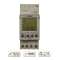 Horloge digitale hebdomataire rail DIN 2M 230V AC 2 Contacts inverseurs (58 pas)