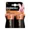 Blister(s) x 2 Pile alcaline blister x2 Duracell Plus 100% LR20 - D 1.5V 18Ah