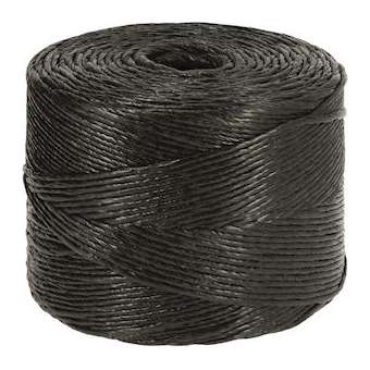 Ficelle polypropylène torsadée D 3 mm x 750 m noire|Bizline-BIZ730935
