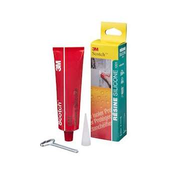 Tube de résine élastomère silicone 1201, pour isolation et étanchéité 100g|3M france-TRM80101