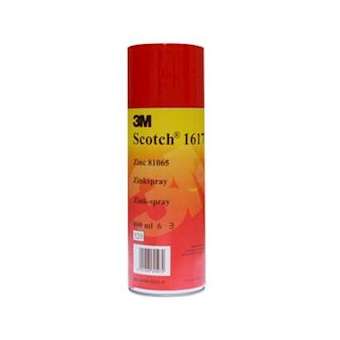 Scotch 1617 Aérosol ZINC Gris Protection rouille et corrosion 400ml|3M france-TRM81065