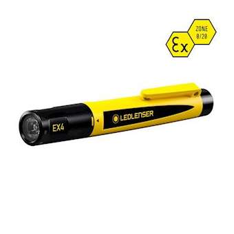Unité(s) Lampe torche stylo LEDLENSER EX4 ATEX Z0 50 lumens|Enix energies-NXGETX4873