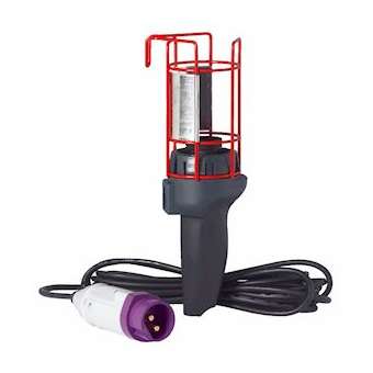 Baladeuse chantier 24V 60W maxi compacte IP20 + fiche Hypra droite et cordon 10m|Legrand-LEG062209