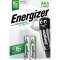 Piles Rechargeables Energizer Extreme AAA/LR3 800 MAH pack de 2