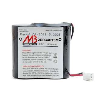 Unité(s) Batterie systeme alarme BATLI02 7.2V 14Ah MB|Enix energies-NXGMGL956392