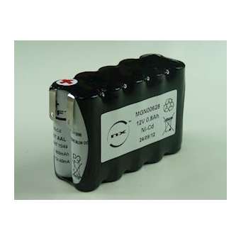 Pack(s) Batterie Nicd 10x AA VT 10S1P ST2 12V 0.8Ah Cosse|Enix energies-NXGMGN0628