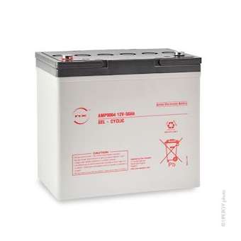 Batterie(s) Batterie plomb etanche gel NX 55-12 Cyclic 12V 55Ah M6-F|Enix energies-NXGAMP9064