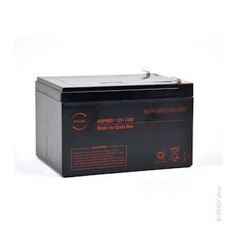 Batterie(s) Batterie plomb AGM NX 13-12 Cyclic 12V 13Ah F6.35|Enix energies-NXGAMP9051