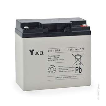 Unité(s) Batterie plomb AGM YUCEL Y17-12IFR 12V 17Ah M5-F|Enix energies-NXGAMP9254