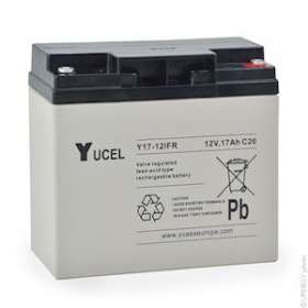 Unité(s) Batterie plomb AGM YUCEL Y17-12IFR 12V 17Ah M5-F|Enix energies-NXGAMP9254