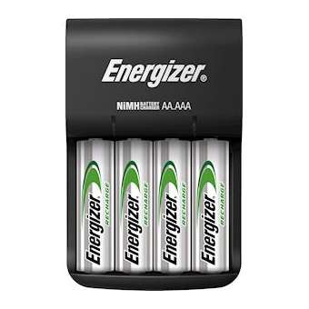 Chargeur Basic recharge 2 ou 4 piles AA ou AAA avec indicateur lumineux|Energizer france-RSN421422