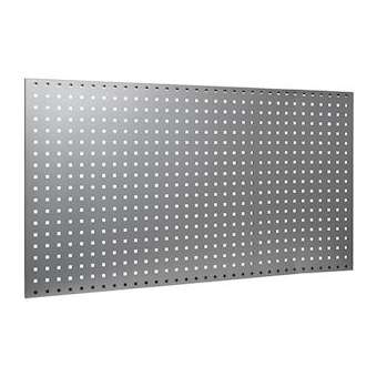 Panneau perforé à bords tombés LxPxH 700 x 20x 1250 mm|Bizline-BIZ771085