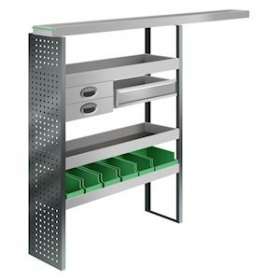 Kit flexible court fourgon avec goulotte (1059 mm x 1440 mm x 470 mm)|Bizline-BIZ771040