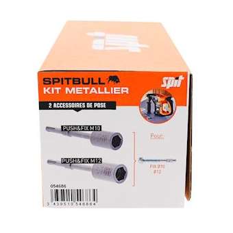 KIT accessoires SPITBULL métallier|Spit-SPT054686