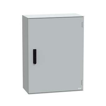 Thalassa PLM - Coffret polyester 847x636x300 - fermeture 3 points - IP66 Ral7035|Schneider Electric-SCHNSYPLM86VG