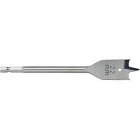 Mèche bois plate D 22 x 152 mm pour les perçages dans les bois durs et tendres|Bizline-BIZ790809