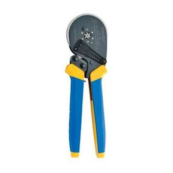 Pince à sertir pour embouts simples 0,08 à 16mm² et doubles 2 x 0,5 à 2 x 6mm²|Klauke-KKEK306K