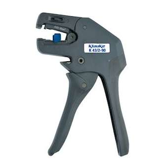 Pince à dénuder automatique coudée à 90DEG pour section de 0,02 mm² à 10mm²|Klauke-KKEK43290