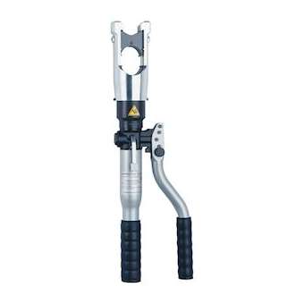 Presse de sertissage hydraulique manuelle de 6 à 400 mm² - tête en forme de 'U'|Klauke-KKEHK120U