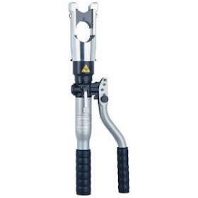 Presse de sertissage hydraulique manuelle de 6 à 400 mm² - tête en forme de 'U'|Klauke-KKEHK120U