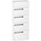 Resi9 - Coffret en saillie Blanc (RAL 9003)- 4 rangées de 13 modules