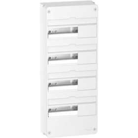 Resi9 - Coffret en saillie Blanc (RAL 9003)- 4 rangées de 13 modules|Schneider Electric-SCHR9H13404
