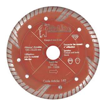 Disque diamant red D 150 mm|Bizline-BIZ782002
