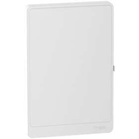 Resi9 - porte Styl blanche (RAL 9003) pour coffret 2 rangées de 13 modules|Schneider Electric-SCHR9H13422