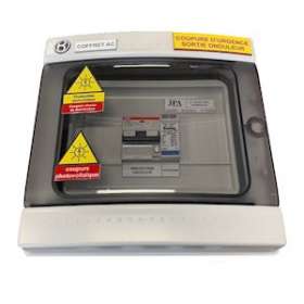 Coffret AC monophasé 32A 30mA Type APR 1 OND|Jpa Electricité-JPAAC6KW-1OND_6KW-REXEL