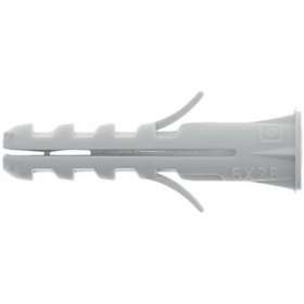 Cheville matériaux pleins ALFA avec collerette D 12 x 60 mm vis D 8-10 (x 35)|Bizline-BIZ720154