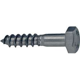 Tire-fonds tête hexagonale inox D 8 x 60 mm (x 50)|Bizline-BIZ770232