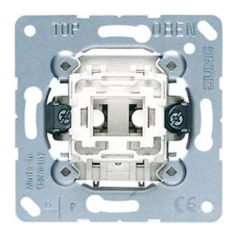 Mécanisme BP unipolaire à fermeture, fixation à griffes et vis|Jung france-IUN531U