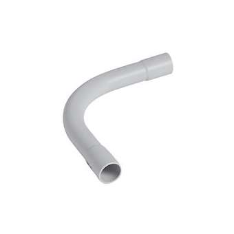 Cintre grand rayon 90DEG IP44 D25mm et rayon 90mm - gris RAL7035|Legrand-LEG06043