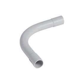 Cintre grand rayon 90DEG IP44 D25mm et rayon 90mm - gris RAL7035|Legrand-LEG06043