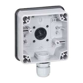 Boîtier étanche 1 poste Plexo IP66 composable - gris|Legrand-LEG090491