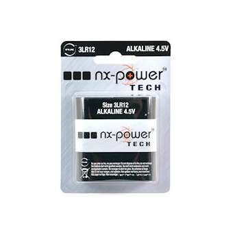 Blister(s) x 1 Pile alcaline blister x1 Nx-Power Tech 3LR12 4.5V 4.4Ah|Enix energies-NXGPRA9006